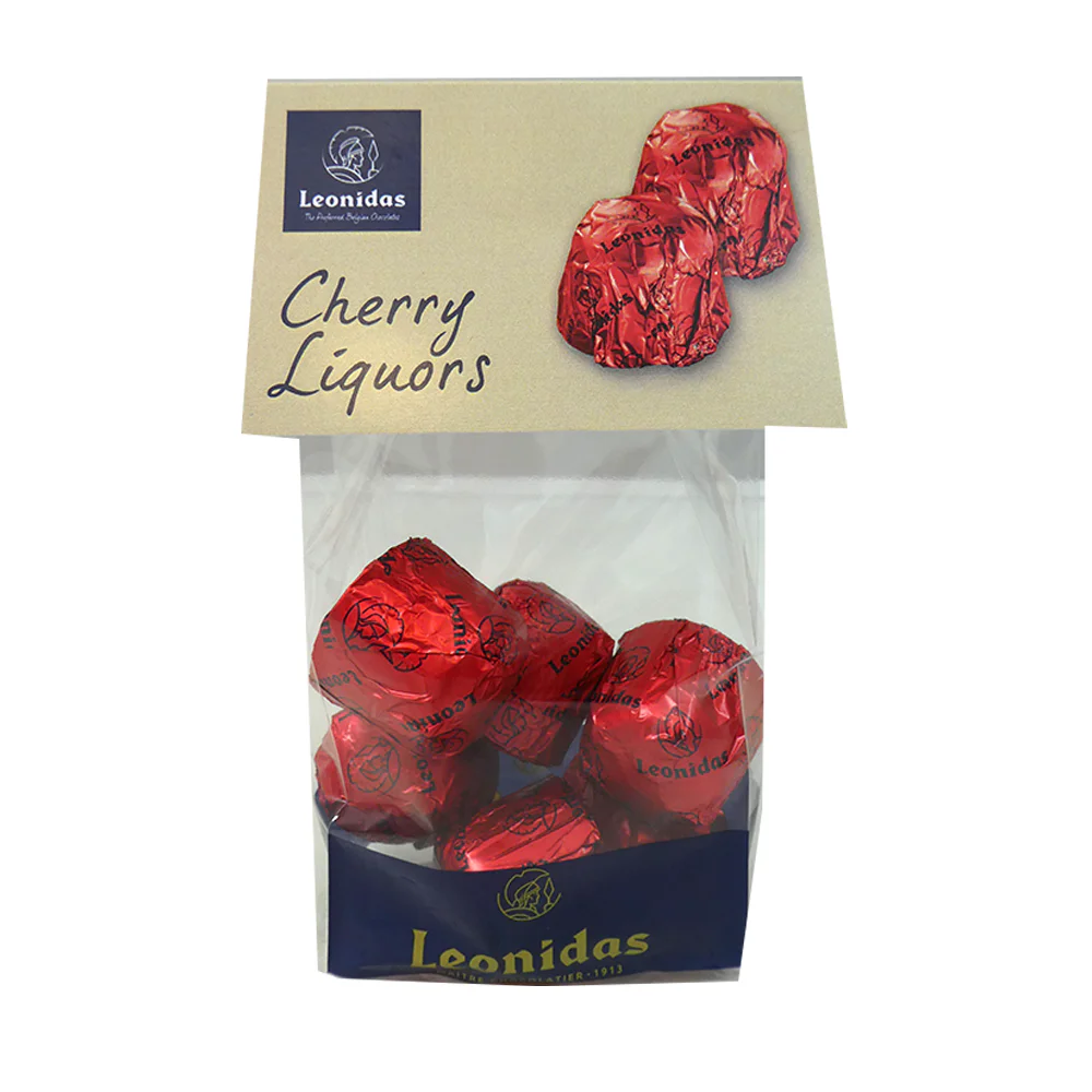 Rich & Boozy Delight – Dark Cherry Liqueur Chocolate Taster Bag 145g