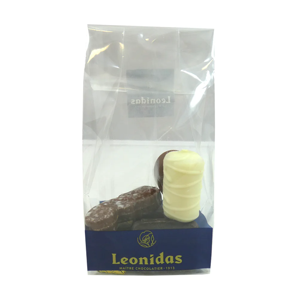 Leonidas Praline Taster Bag – 145g Assorted Flavours: Pure Praline, Caramel, Biscuit & Crisped Rice - Image 2