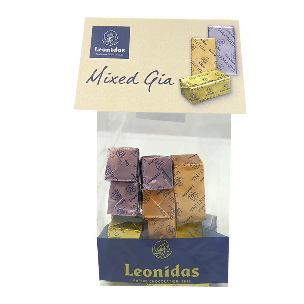 Pure Milk Praline Gianduja Chocolates -Leonidas Iconic Belgian Seashells