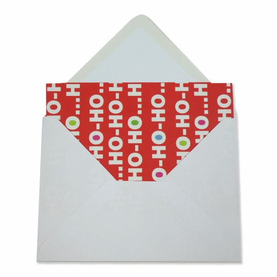 Ho Ho Ho Christmas Card - Image 2