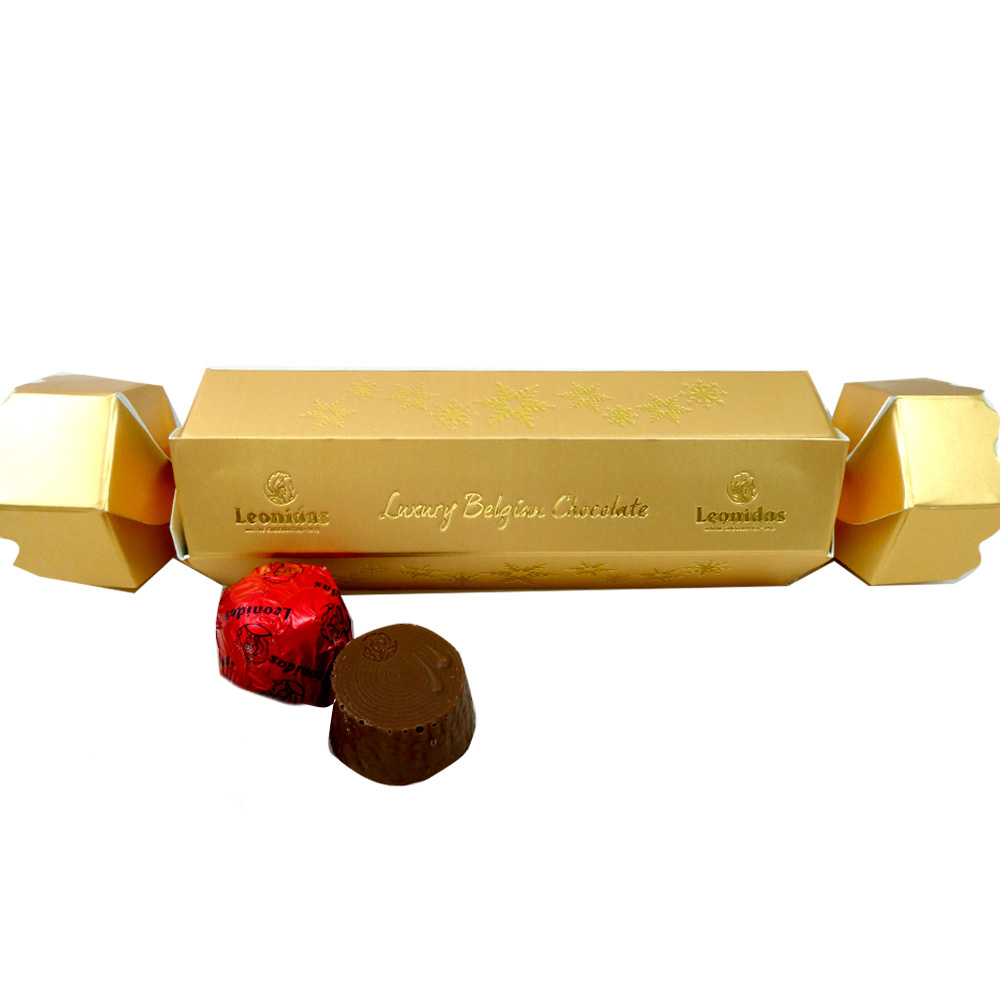 NEW EXCLUSIVE Gold Christmas Cracker Choose Your Own 2 Chocolates - Image 2