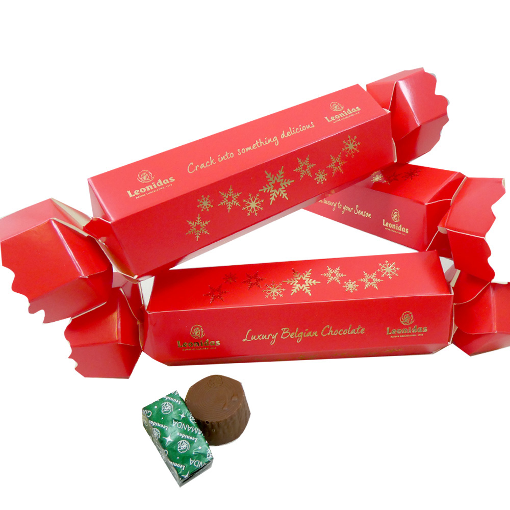 NEW EXCLUSIVE Red Christmas Cracker Choose Your Own 2 Chocolates
