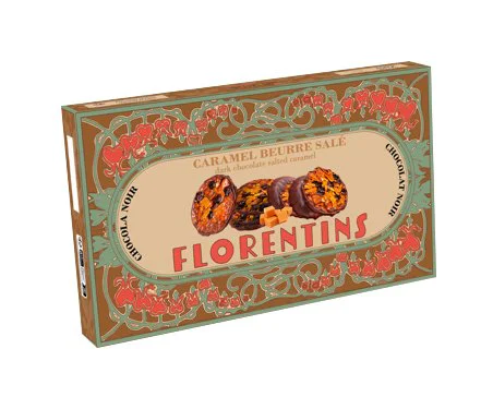 Milk Chocolate Salted Caramel Florentines Box - Image 2