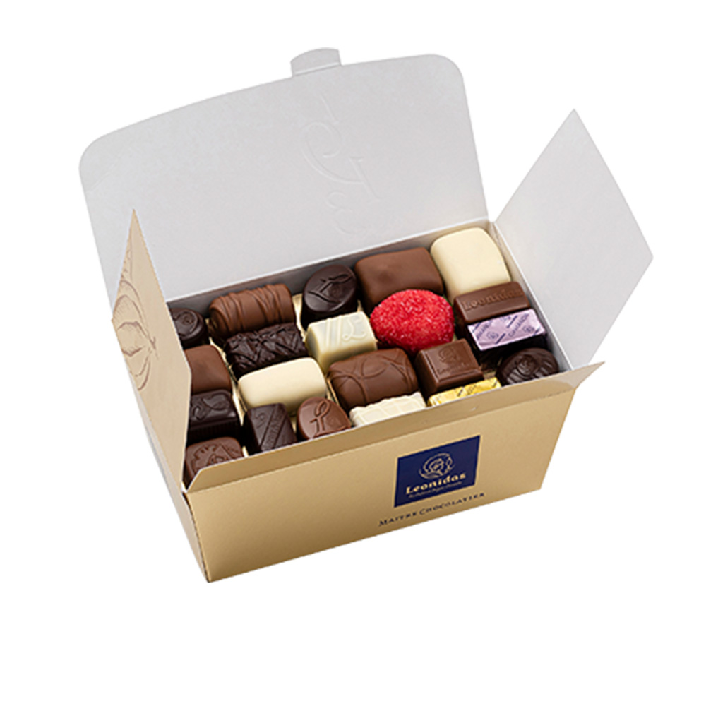 45 Leonidas Chocolates – Christmas Wrapping, Ribbon & Festive Spray, Great Value Add-Ons - Image 2