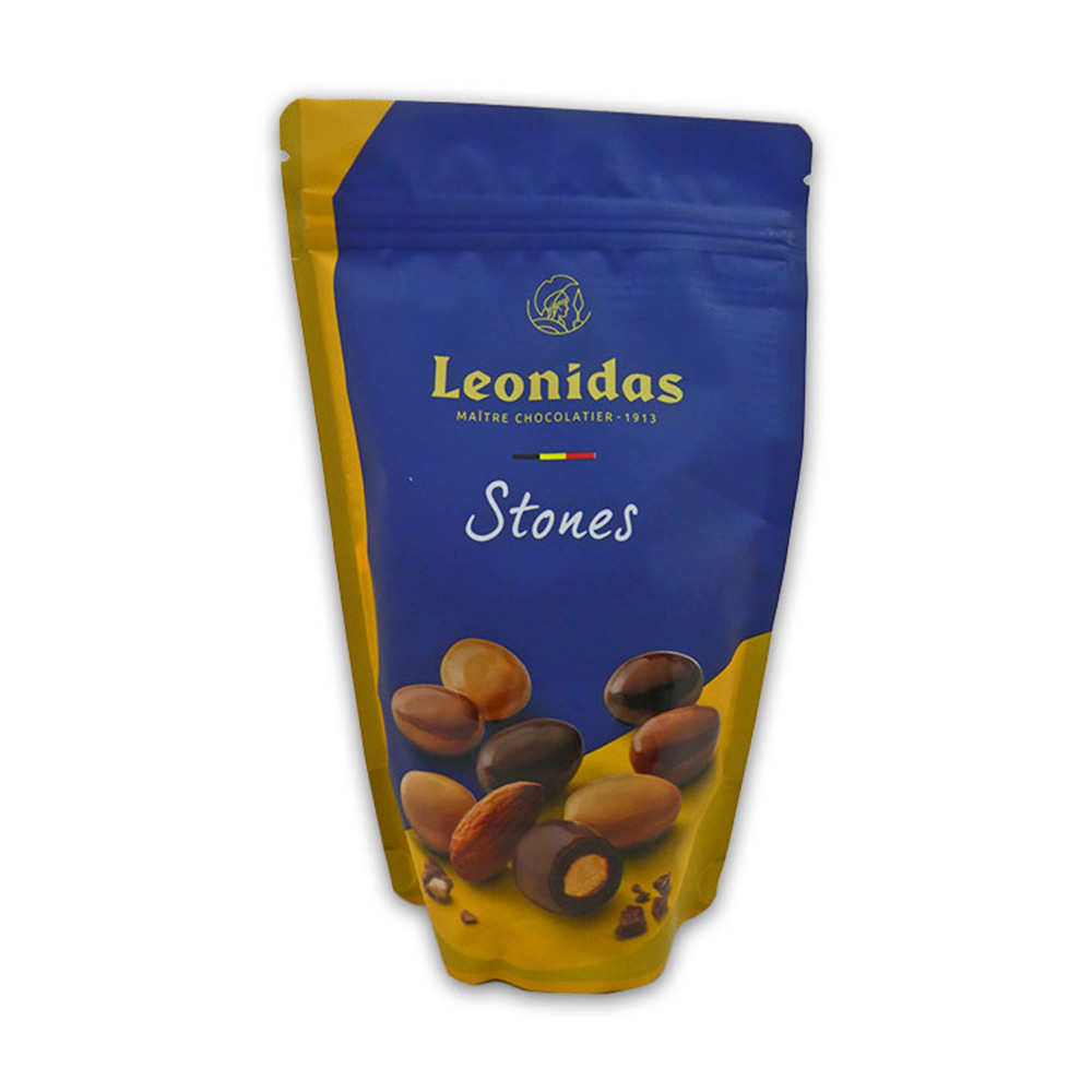 Indulgent Leonidas Almond Stones Gift Bag – Smooth Milk, Dark & Blond Chocolate