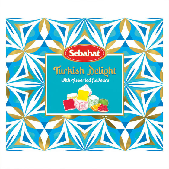 Turkish Delight Assortment (Apple, Pomegranate & Orange), Amazing Large Gift Box - Image 3