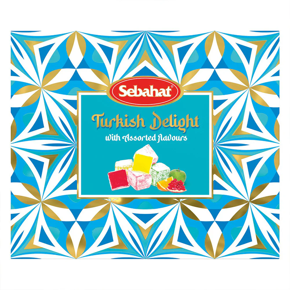 Turkish Delight Assortment (Apple, Pomegranate & Orange), Amazing Large Gift Box - Image 3