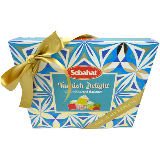 Turkish Delight Assortment (Apple, Pomegranate & Orange), Amazing Large Gift Box
