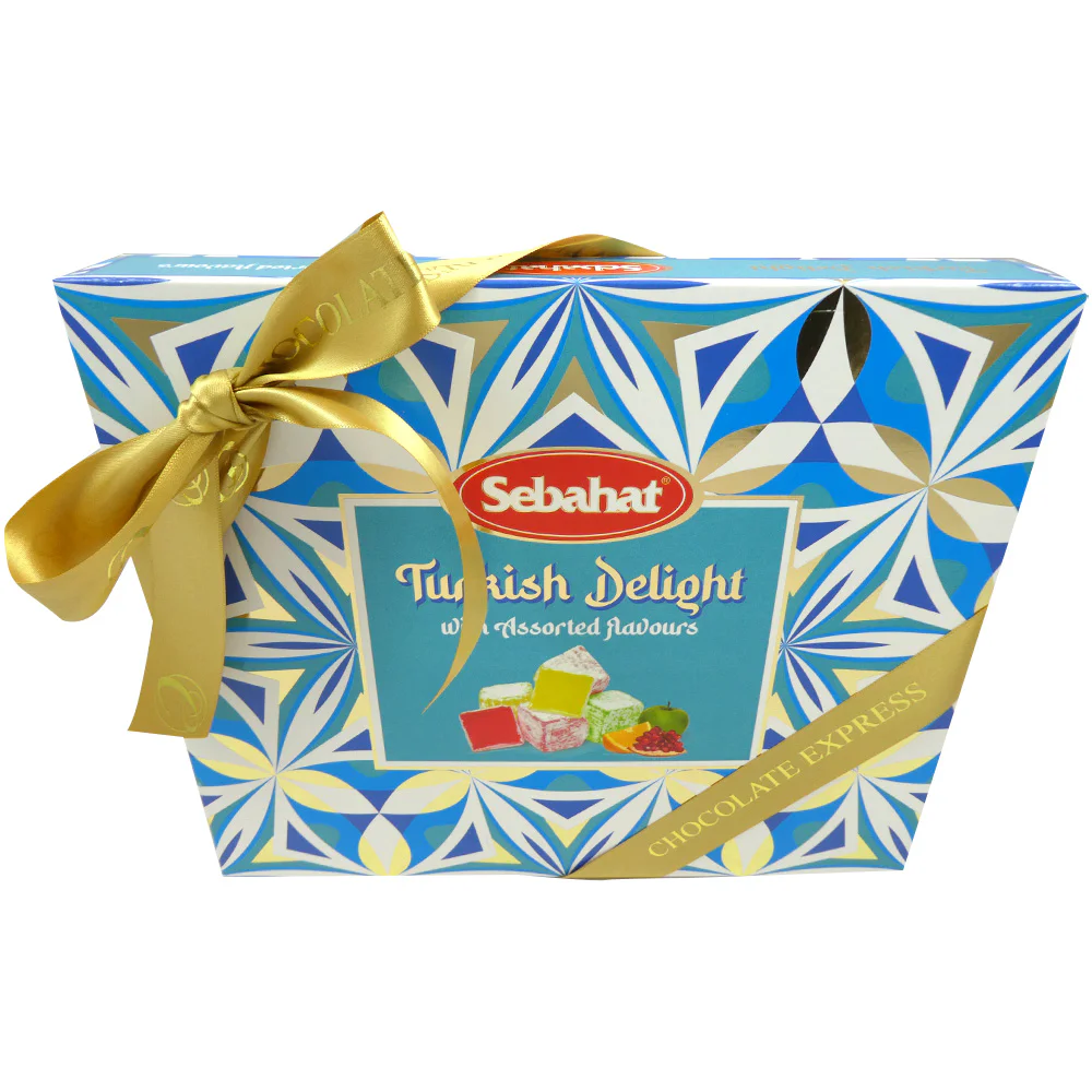 Turkish Delight Assortment (Apple, Pomegranate & Orange), Amazing Large Gift Box