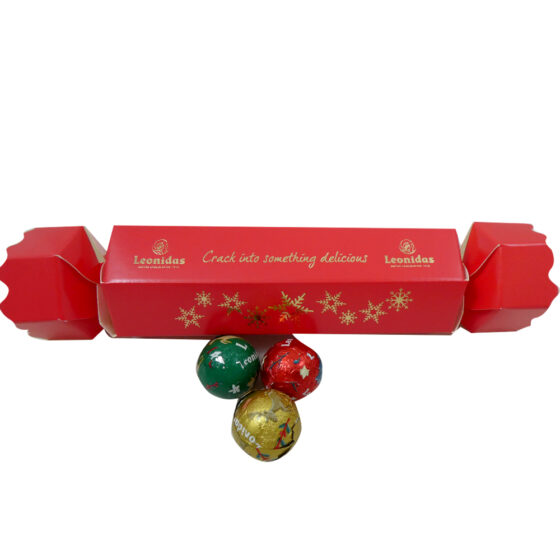 NEW EXCLUSIVE Red Christmas Cracker Choose Your Own 3 Reindeer Balls