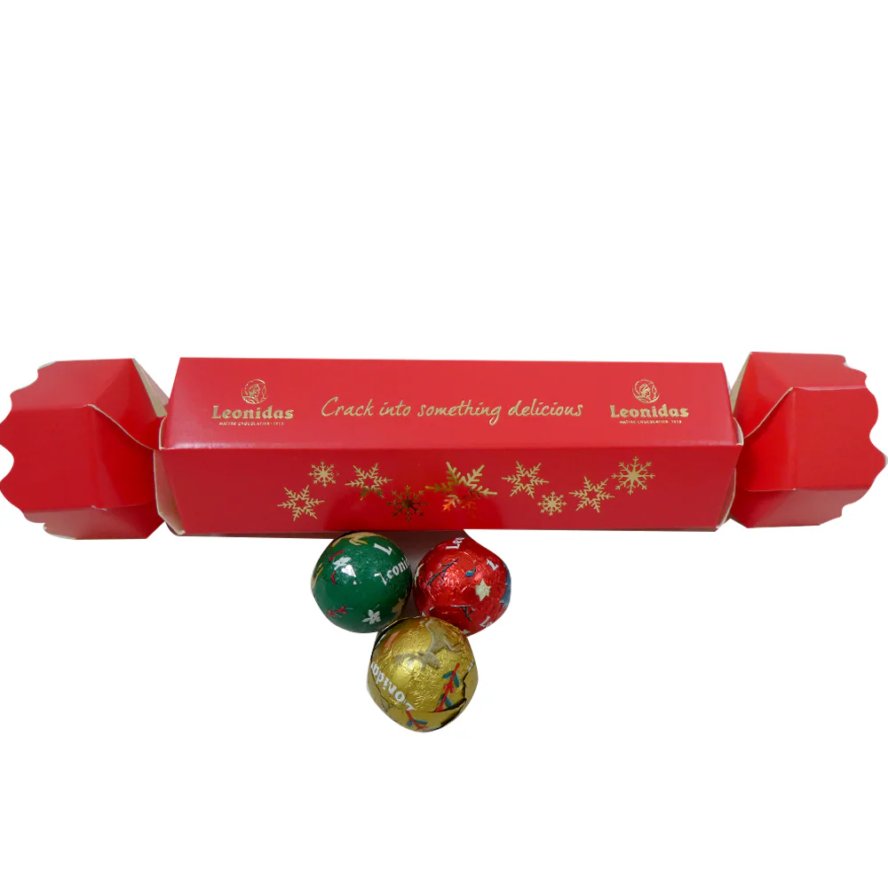 NEW EXCLUSIVE Red Christmas Cracker Choose Your Own 3 Reindeer Balls
