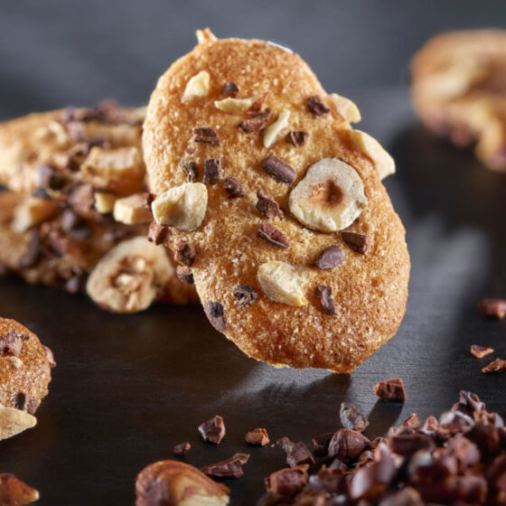 French Crunchy Cookies with Chopped Almonds Biscuits - Image 5