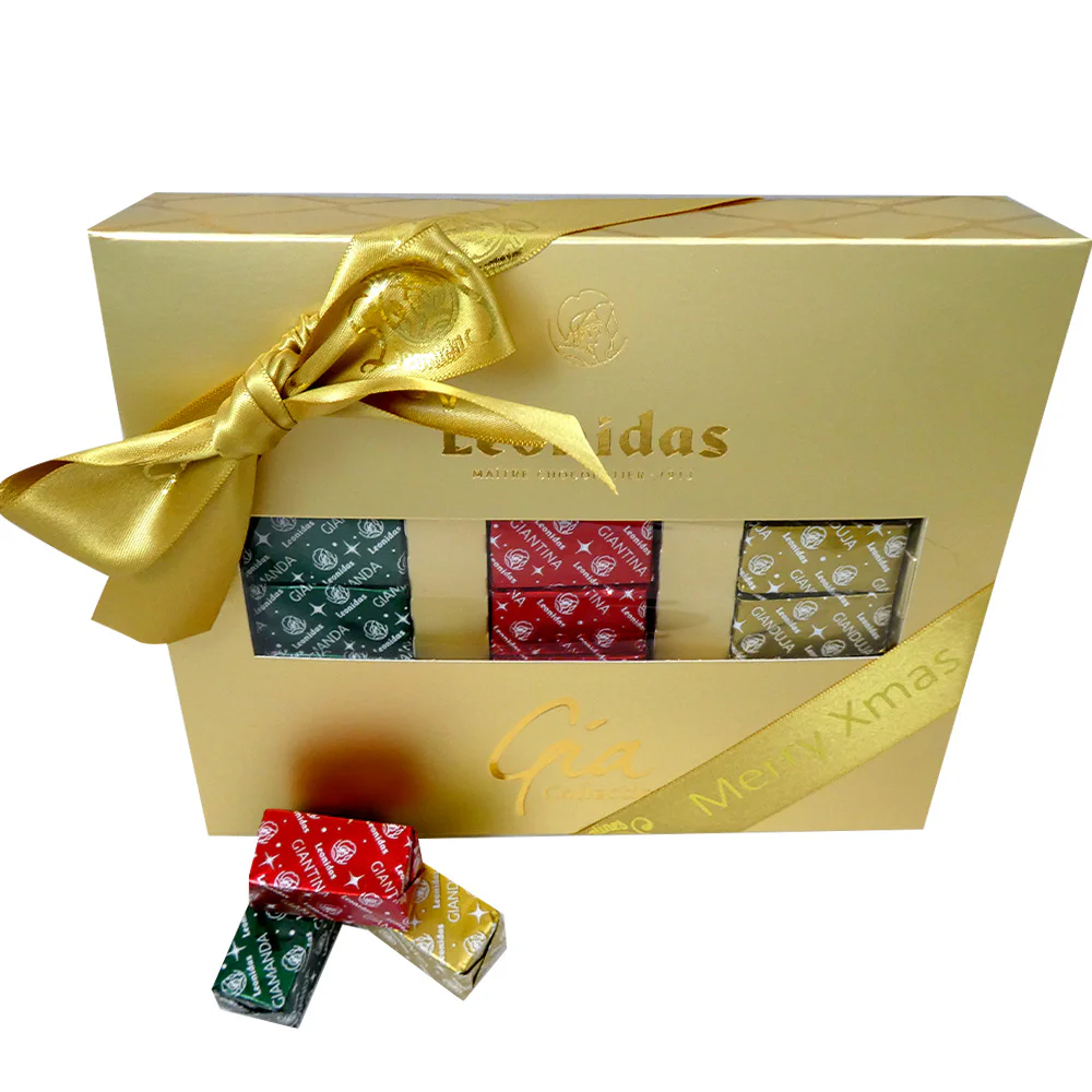 New Gianduja Christmas Edition – Bespoke Milk Praline Selection in a Luxury Gift Box