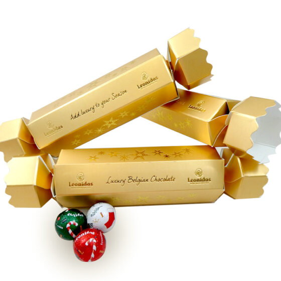 NEW EXCLUSIVE Gold Christmas Cracker Choose Your Own 3 Reindeer Balls - Image 3