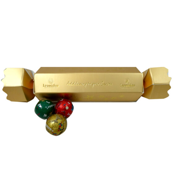 NEW EXCLUSIVE Gold Christmas Cracker Choose Your Own 3 Reindeer Balls