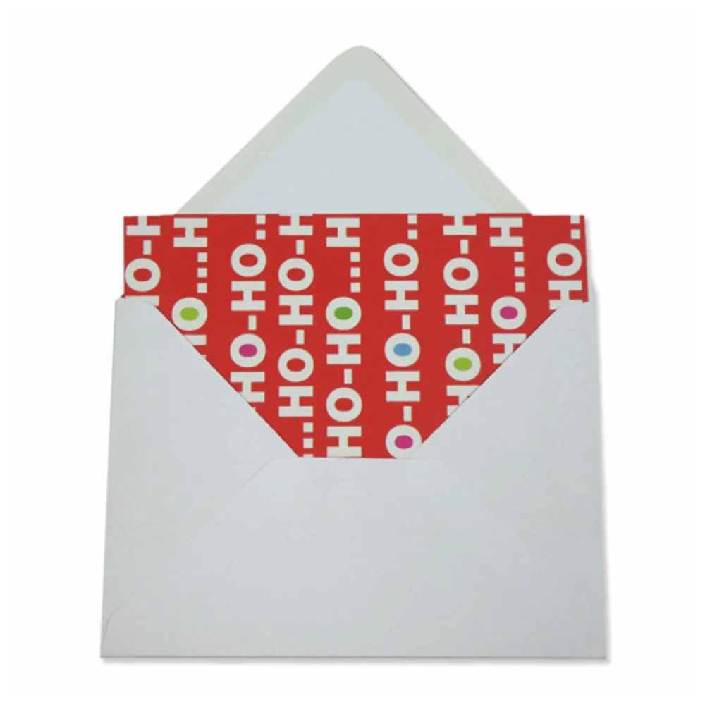 Ho Ho Ho Christmas Card - Image 2