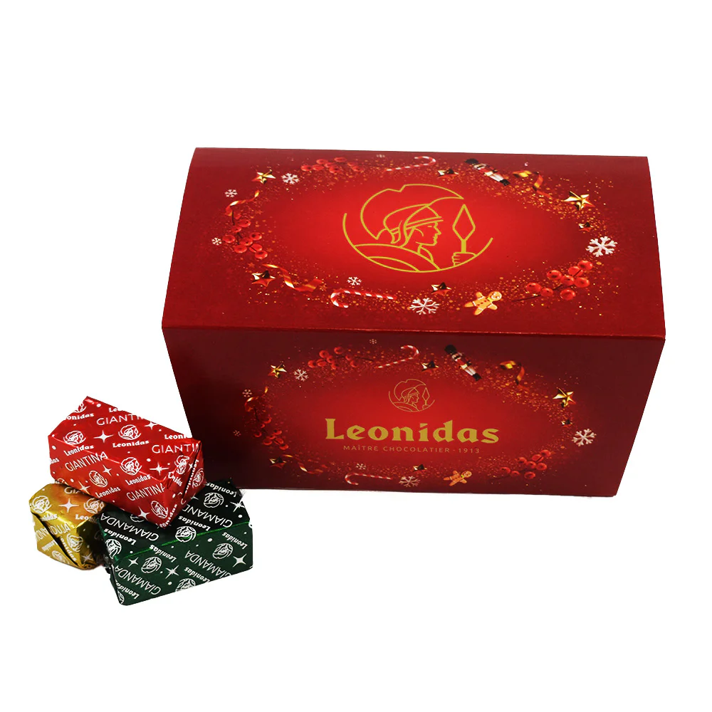 The Iconic Leonidas Praline Bar Gift Box – 24 Gianduja Classics