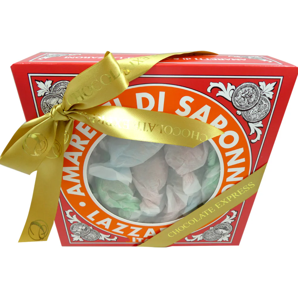 Luxury Amaretti di Saronno 250g – Authentic Italian Almond Biscuit Gift Box