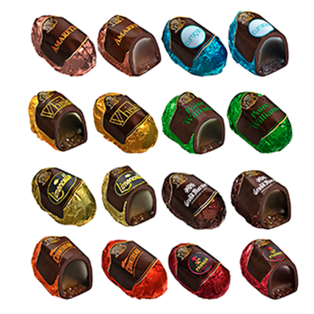 18 Leonidas Dark Chocolate Liqueurs – Luxury Wooden Crate Gift Box - Image 4