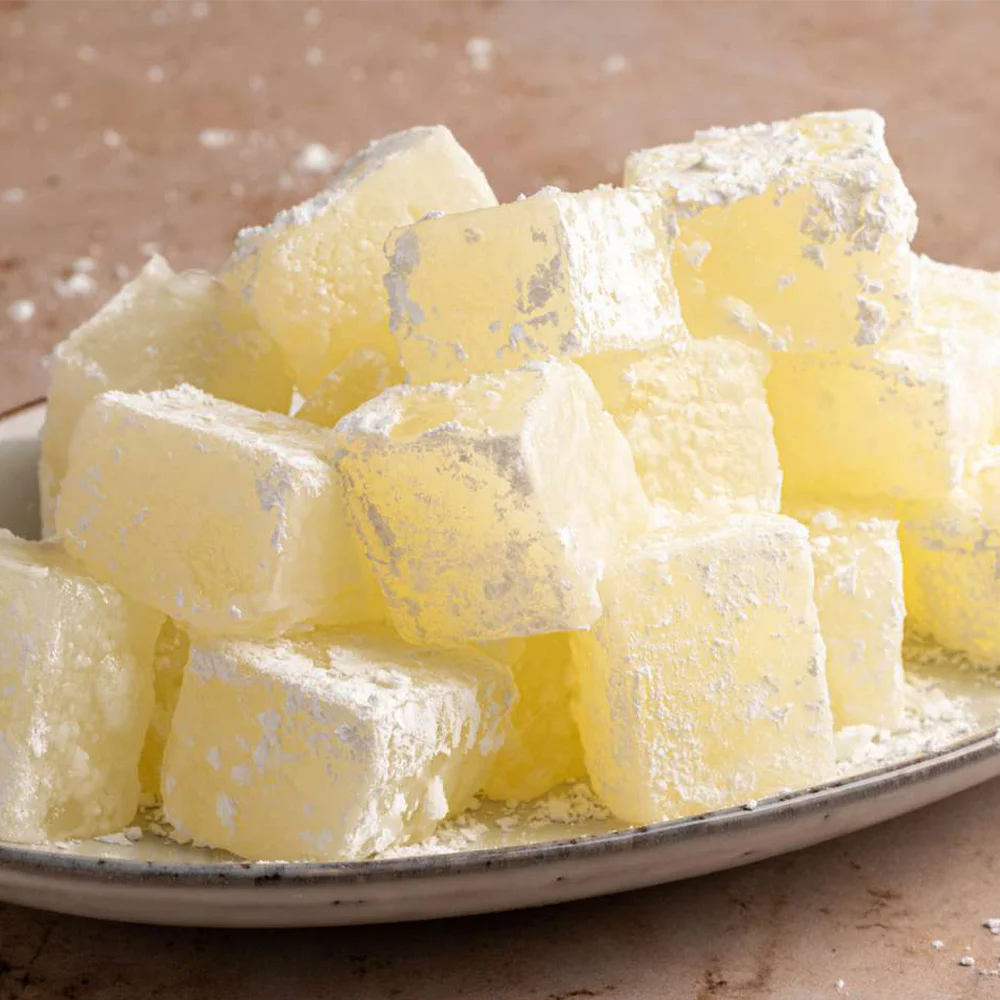 Luxury Lemon Turkish Delight – Zesty, Soft & Fragrant, 340g - Image 4