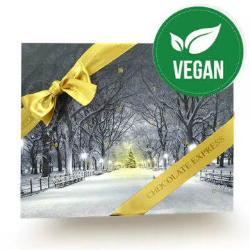 snow scene advent calendar