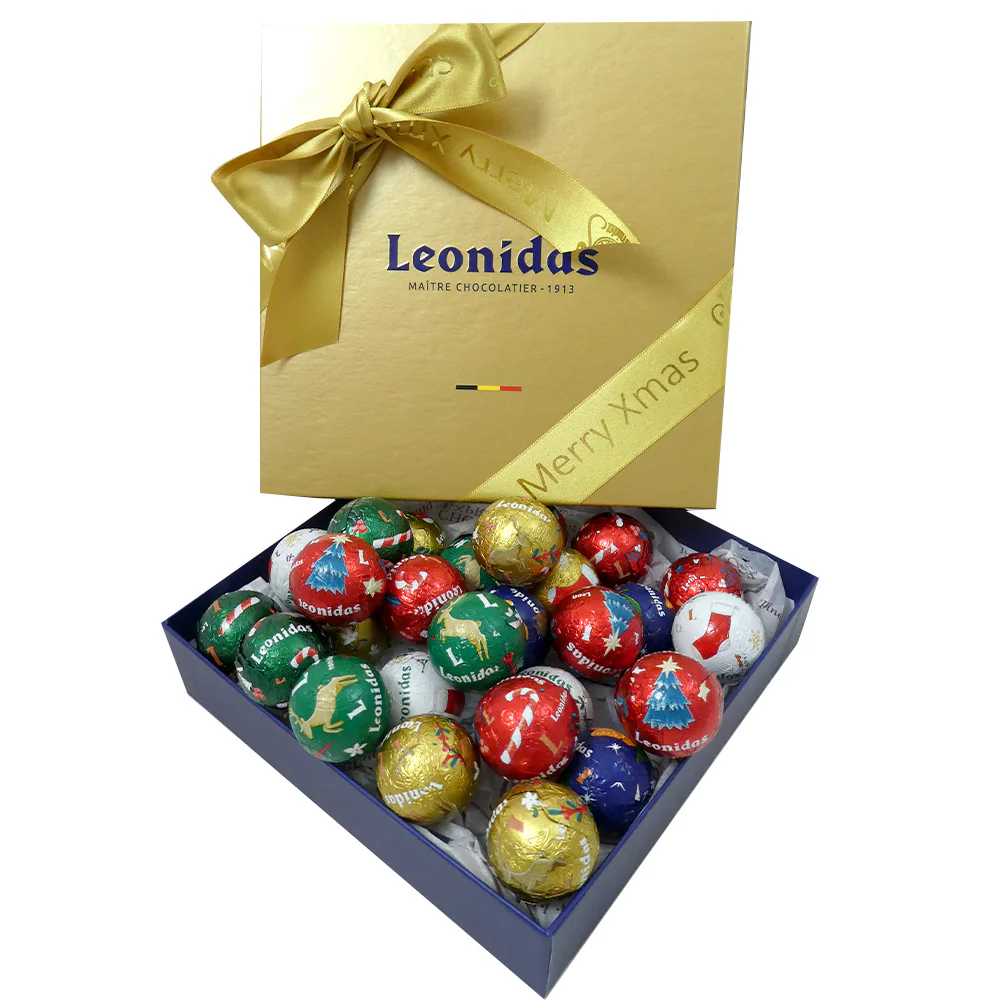 28 Assorted Large Praline Balls- Premium Ribboned Gift Box
