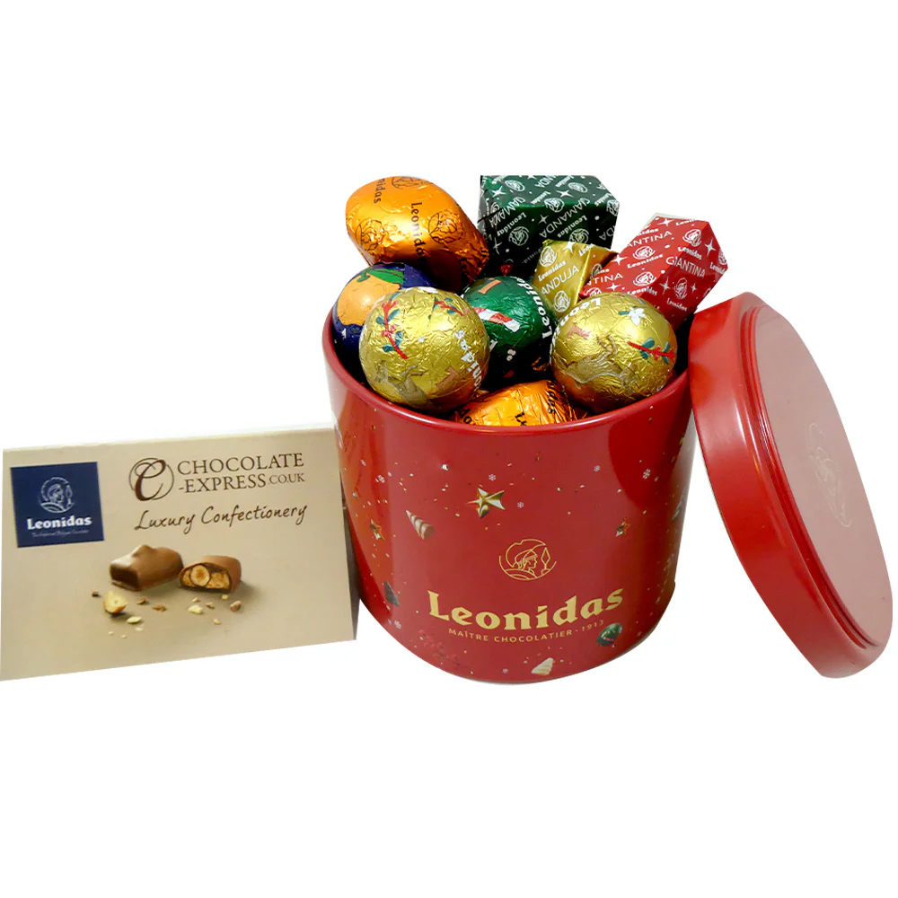 12 Luxury Belgian Chocolates – Choose Your Own Selection in a Festive Tin