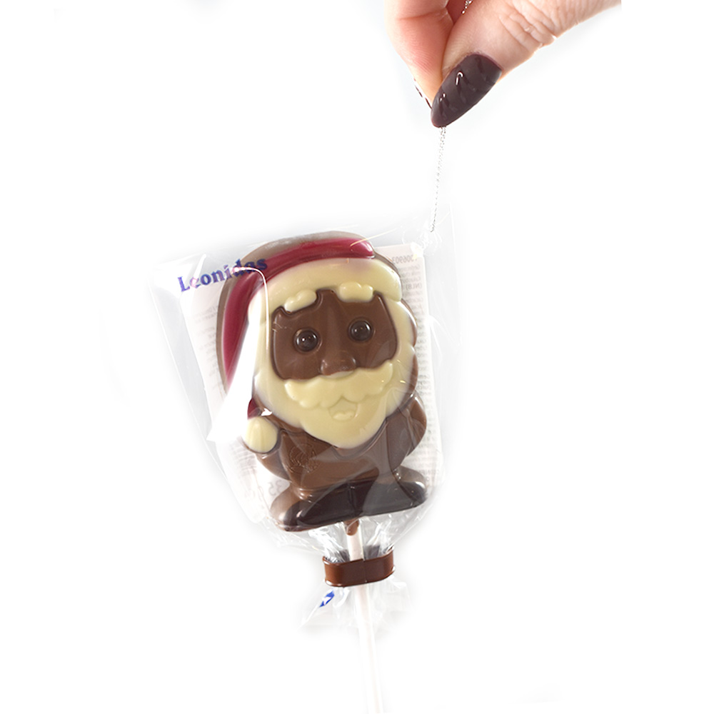 Leonidas Choose Your Own Hanging Christmas Lolly – Snowman or Father Christmas - Image 2