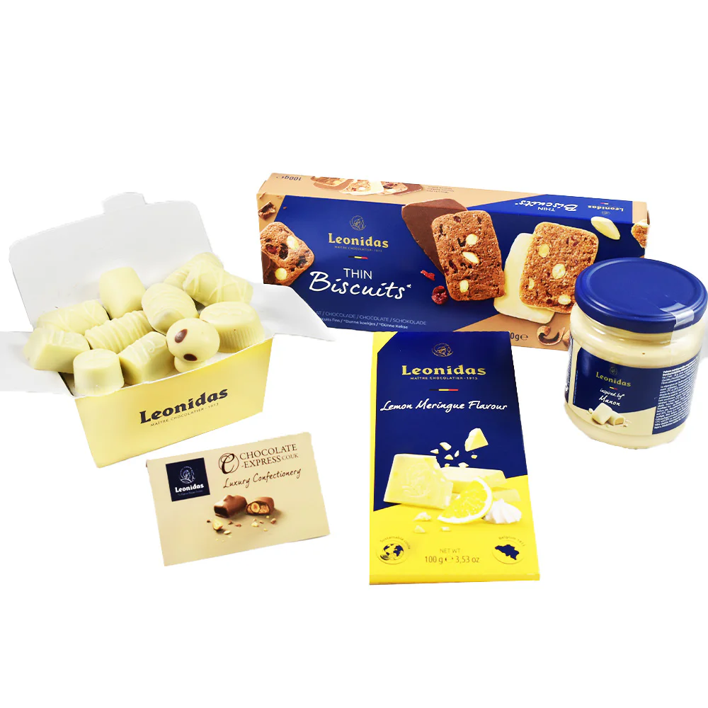 White Masterpiece Hamper – The Leonidas White Collection - Image 2