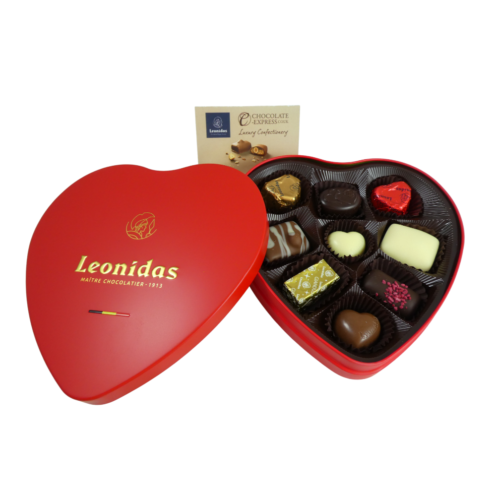 Red Metal Heart with Open Lid