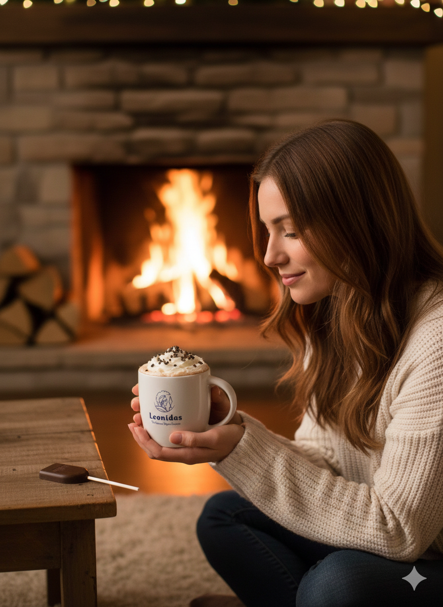 fireside hot chocolate