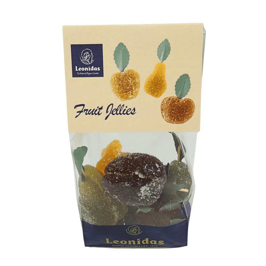 Leonidas Fruit Jellies Taster Bag – 145g of Pure Fruity Perfection
