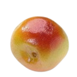 Apple Shaped Marzipan