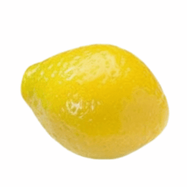 Lemon Shaped (Marzipan)