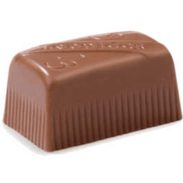 Leonidas Lingot Milk chocolate coated Vanilla Cream