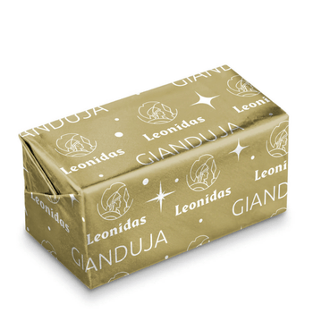 Gianduja gold foil wrapped Pure Praline christmas edition
