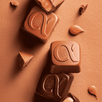 milk and dark leonidas caramel chocolates