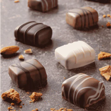 selection of mosaic chocolates